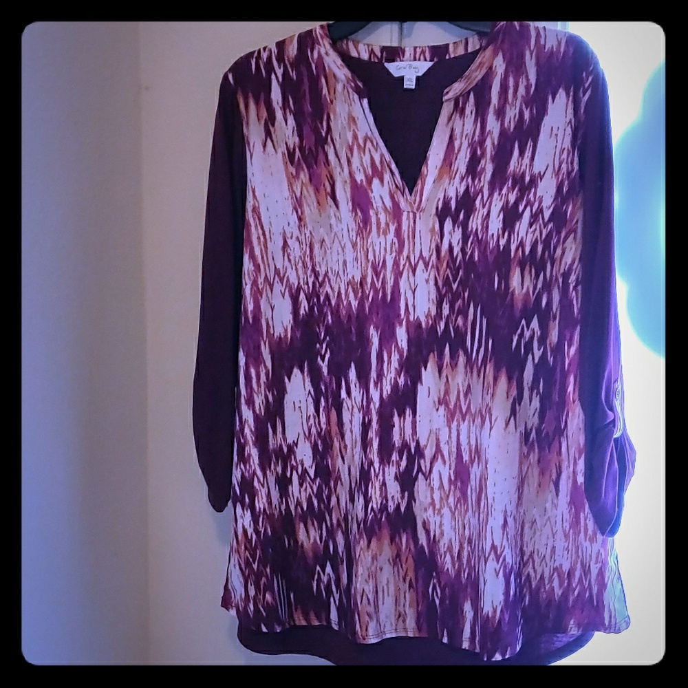 Burgandy Tunic
